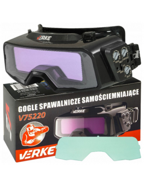Metinātāja brilles, automātisks filtrs VERKE