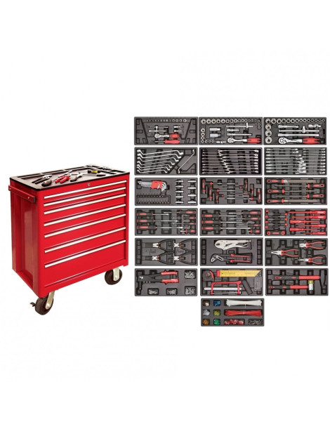 Skapis ar instrumentu komplektu 562 gb