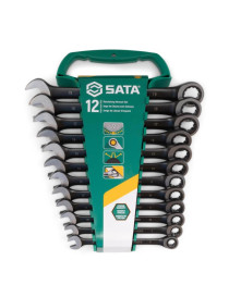 Sata uzgriežņatslēgas 12 gab. (8-19) Sata uzgriežņatslēgas 12 gab. (8-19)