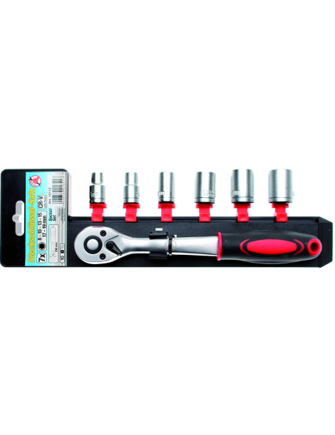 Komplekts 3/8" ar 7 vienībām Komplekts 3/8" ar 7 vienībām