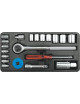Komplekts 3/8; 1/2 . 4-17mm 