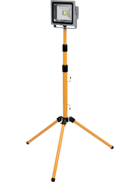 COB LED lampa ar 0,7m - 1,7m statīvu 30W, 2250 lūmeni