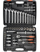 Galvu un atslēgu komplekts 6,3 mm (1/4 ") / 10 mm (3/8") / 12,5 mm (1/2 ") | 111 GAB Galvu un atslēgu komplekts 6,3 mm (1/4 ") / 10 mm (3/8") / 12,5 mm (1/2 ") | 111 GAB