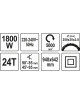 Daudzfunkcionāls galda zāģis 250mm / 1800W Daudzfunkcionāls galda zāģis 250mm / 1800W