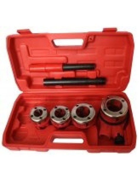 Vītņgriežņu komplekts 1/2", 3/4", 1", 1-1/4" 