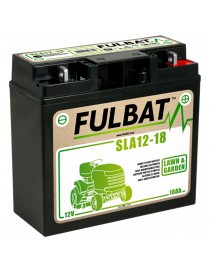 Akumulators Fulbat SLA12-18 F550633, 18000 mAh, melns