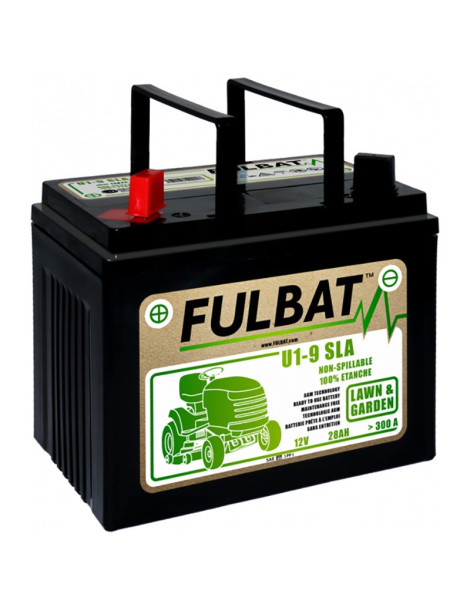 Akumulators Fulbat U1-9 SLA F550901, 28000 mAh, melns Akumulators Fulbat U1-9 SLA F550901, 28000 mAh, melns