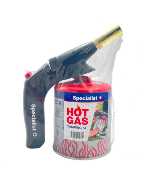 Gāzes pūšanas deglis Specialist+ 1800°C ar propāna/butāna gāzi 450g