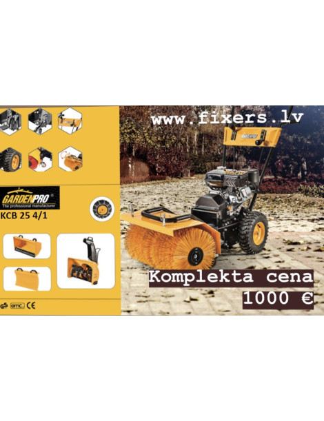 Motora slota KCB25 4in1 GARDENPRO komplekts