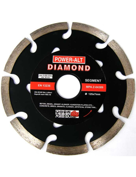 Dimanta griezējdisks 125mm Dimanta griezējdisks 125mm