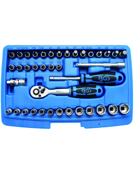 Atslēgu komplekts 1/4- 39 instrumenta vienības Atslēgu komplekts 1/4- 39 instrumenta vienības