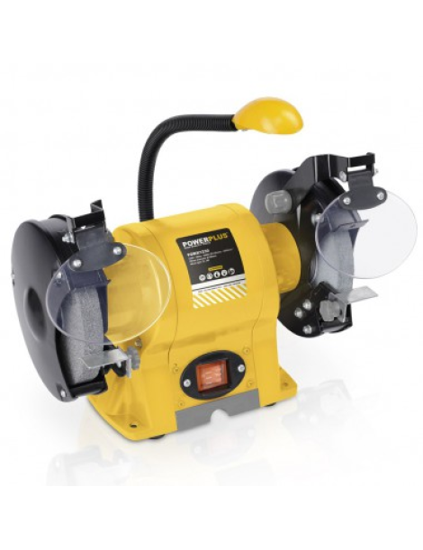 Šmirģelis divu ripu slīpmašīna 350W Ø150mm POWX1230