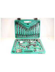 Atslēgu un galvu komplekts 1/4 "+ 1/2", 61 gab Atslēgu un galvu komplekts 1/4 "+ 1/2", 61 gab