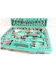 Atslēgu un galvu komplekts 1/4 "+ 1/2", 61 gab Atslēgu un galvu komplekts 1/4 "+ 1/2", 61 gab