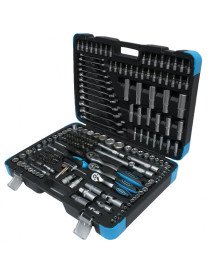 Atslēgu komplekts 216 gab XXL. 1/4" + 3/8" + 1/2" Atslēgu komplekts 216 gab XXL. 1/4" + 3/8" + 1/2"