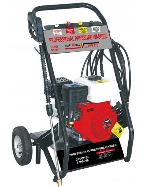 KRAFT WORLD KW170 benzīna augstspiediena mazgātājs