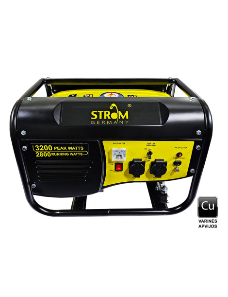 Benzīna ģenerators 3200W, 230V STROM Benzīna ģenerators 3200W, 230V STROM