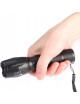 Lukturis CREE LED, 1000lm, lādējams, 3500 mAh, 5 režīmi, zoom; VERKE Lukturis CREE LED, 1000lm, lādējams, 3500 mAh, 5 režīmi, zoom; VERKE