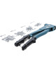 Kniedētāja komplekts 2.4 / 3.2 / 4.0 / 4.8 mm | 60 gab. Kniedētāja komplekts 2.4 / 3.2 / 4.0 / 4.8 mm | 60 gab.
