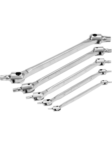 Divpusējas torx atslēgas T15-T60