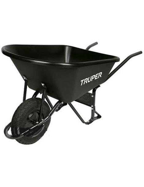Ķerra ar plastmasas korpusu 120L, maks. 580kg Truper Ķerra ar plastmasas korpusu 120L, maks. 580kg Truper