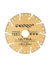 Dimanta griezējdisks ULTRA 125x22.23mm DNIPRO-M