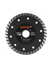 Dimanta griezējdisks TURBOWAVE 125x22.2mm DNIPRO-M