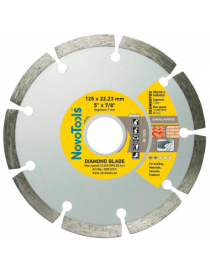 Dimanta griezējdisks SEGMENT 125x22.2mm NOVOABRASIVE Dimanta griezējdisks SEGMENT 125x22.2mm NOVOABRASIVE