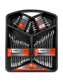Kombinēto atslēgu komplekts Premium 6-19mm (32gab.) VERKE Kombinēto atslēgu komplekts Premium 6-19mm (32gab.) VERKE
