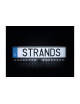 STRANDS numurzīmes rāmis ar iestrādātu LED dubulto bāru 