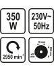 Smirģelis 200 mm