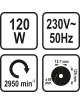 Smirģelis 125 mm