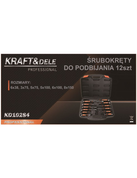 Skrūvgriežu komplekts 12 gb
