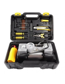 Gaisa kompresors 12v ar remonta komplektu Gaisa kompresors 12v ar remonta komplektu